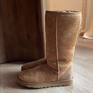UGG Classic Tall Chestnut Suede Boots